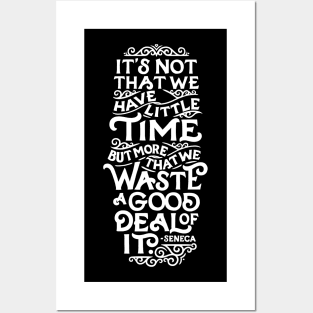 Waste Time Philosophy Posters and Art